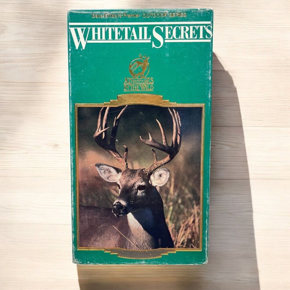 Whitetail Secrets VHS Hunting Video Dave Embry Adventures in the Wild